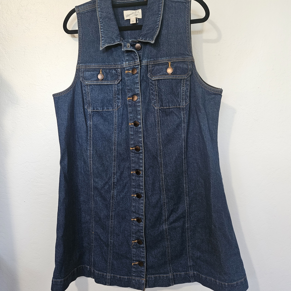 Universal Thread Blue Denim Top